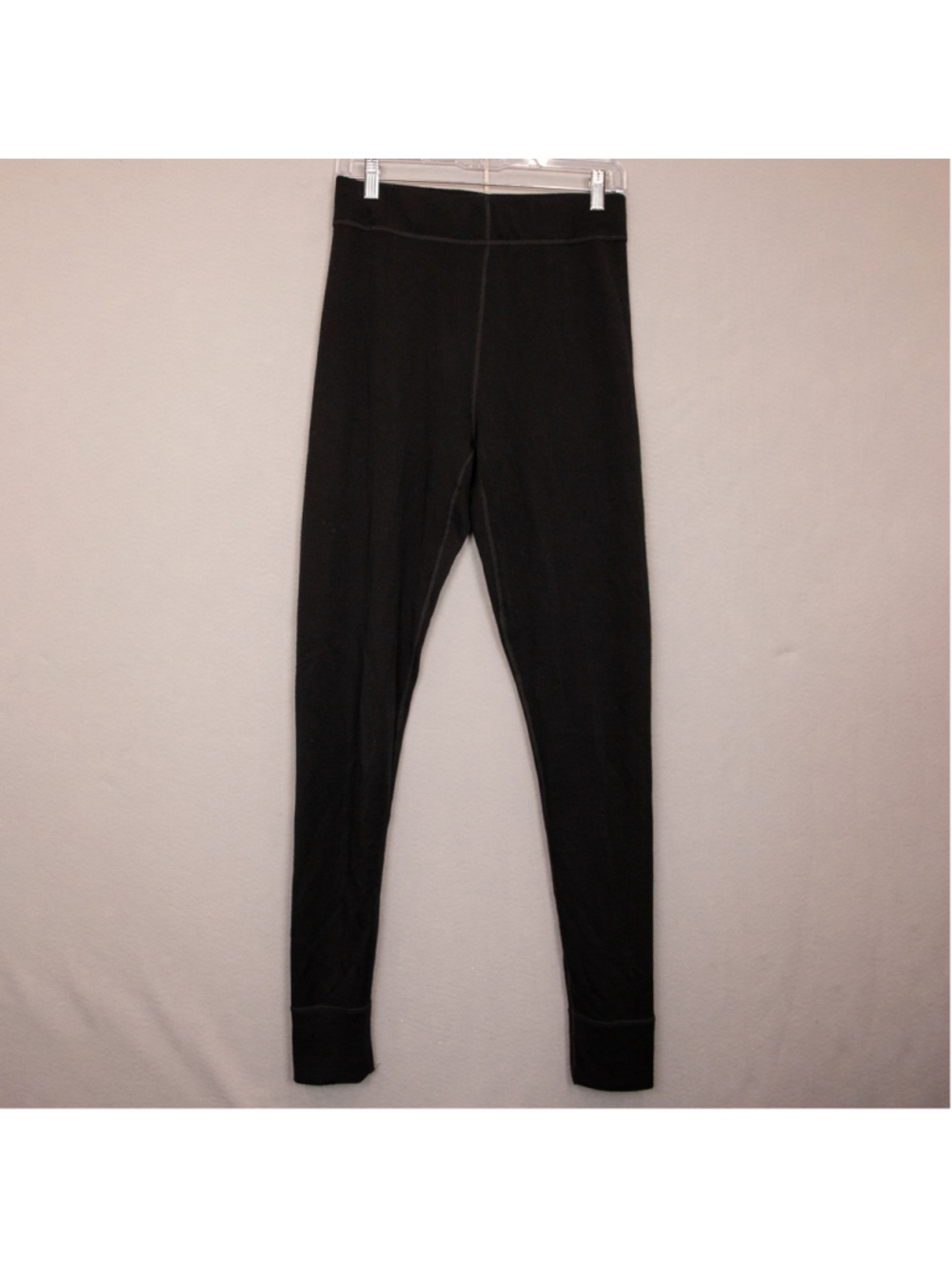 WoolX black merino wool leggings-M